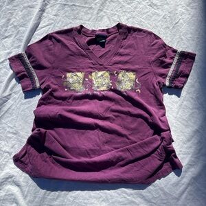 Disney Purple Short Sleeve Tee